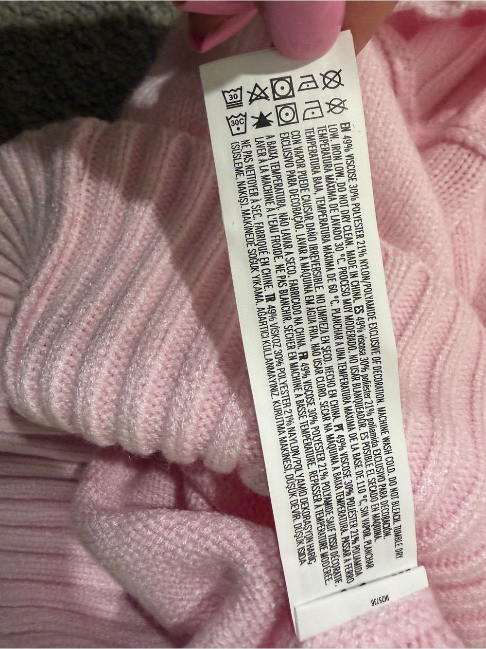 Forever 21 Ribbed Off-Shoulder Sweater — Pale Pink - Picture 3 of 4